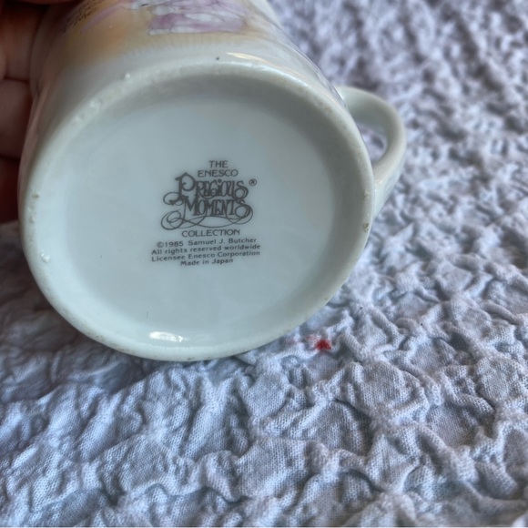 Vintage Enesco Precious Moments night lite Jesus Loves me figurine lot - Picture 7 of 13